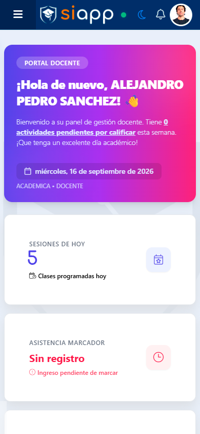 SIAPP Móvil - App del Estudiante